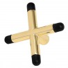 solid brass cross rest head