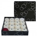 Set of balls pyramid Russian Standard 60.3 mm
