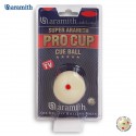 SALUC 1ks koule Super Aramith 57.2mm PRO - CUP (6 červených teček)
