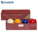carom set of professional balls Super Aramith Tournament (4 pieces). A sphere with a diameter of 61.5 mm.