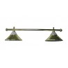2 lamp alu glass GOLD CLUB