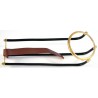Deluxe brass plated ball rail for 68mm