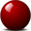 1pc red ball Super Aramith 68 mm