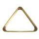 wooden triangle for balls 57,2mm
