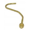 solid brass long hook