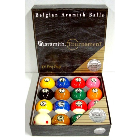 set of pool balls Aramith Tournament 57.2 mm