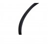 Rubber feather (m.)