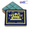 Triangle dark green chalk  12 pcs