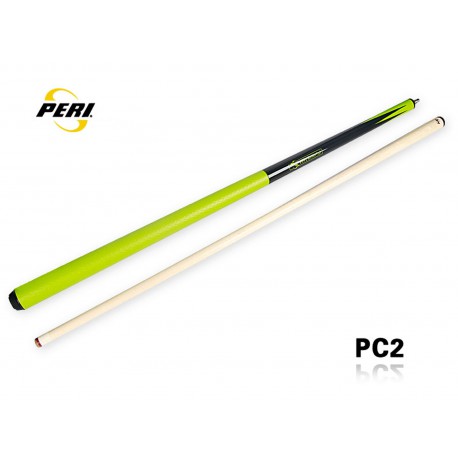 2-pc pool cue PERI Drakan blue