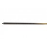 universal cue, 1-pc, 132cm, 11mm brass ferrule, brown colour