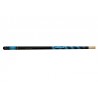 2-pc hardwood cue MIRAGE BLUE 11mm