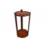 9-cue floor rack walnut