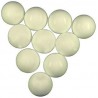 soccer ball white 34mm 10pcs