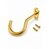 solid brass rest hook