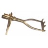 brass extended rest head